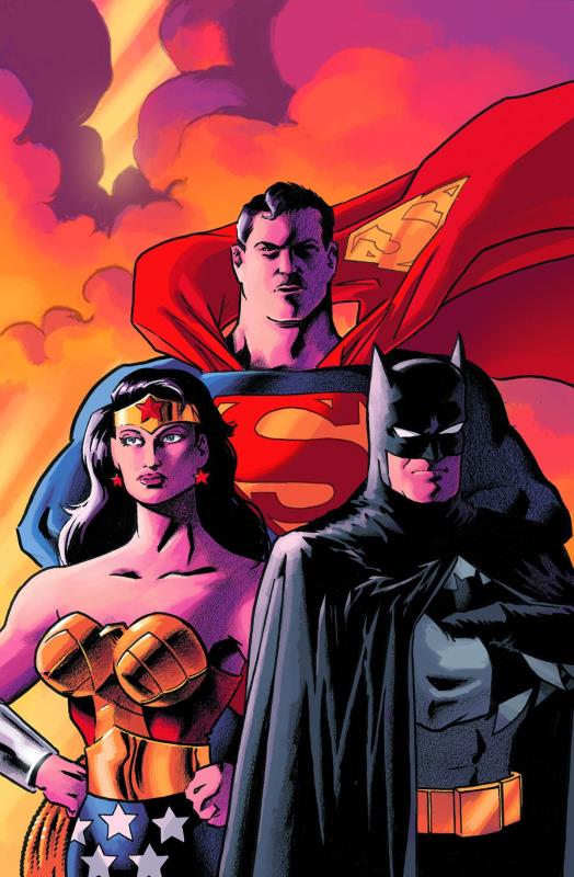 BATMAN SUPERMAN WONDER WOMAN TRINITY DELUXE EDITION HARDCOVER