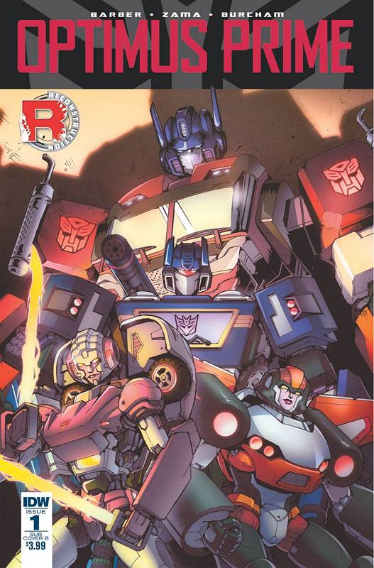 OPTIMUS PRIME #1 SUBSCRIPTION VARIANT B