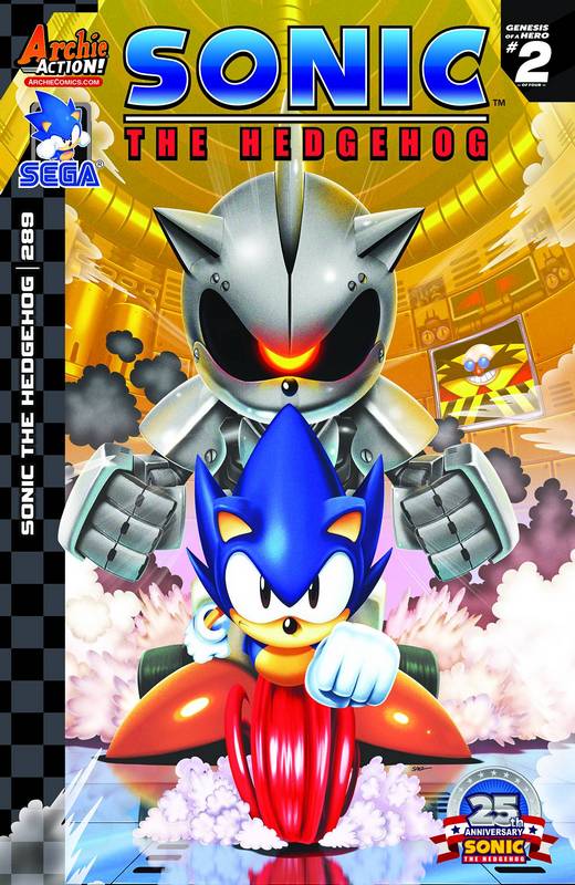 SONIC THE HEDGEHOG #289 CVR A REG SPAZIANTE