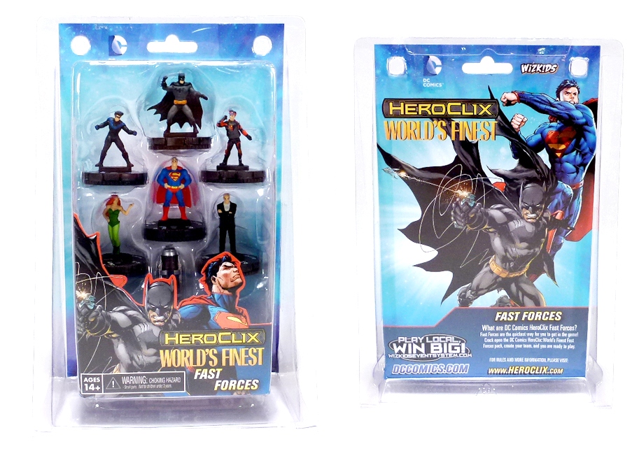 DC HeroClix: World's Finest Worlds Finest Fast Forces