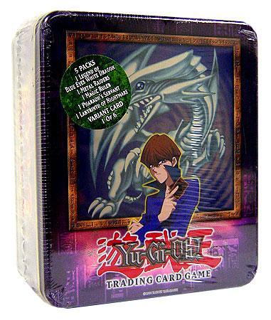 YU-GI-OH! (YGO): 2003 Tin Set KAIBA BLUE EYES WHITE DRAGON