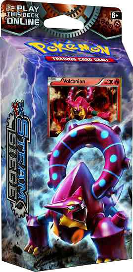 Pokemon XY Steam Siege Gears of Fire Theme Deck: Volcanion