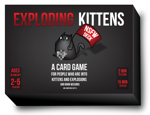 EXPLODING KITTENS: NSFW DECK