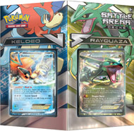 Pokemon Keldeo VS Rayquaza Battle Arena Decks