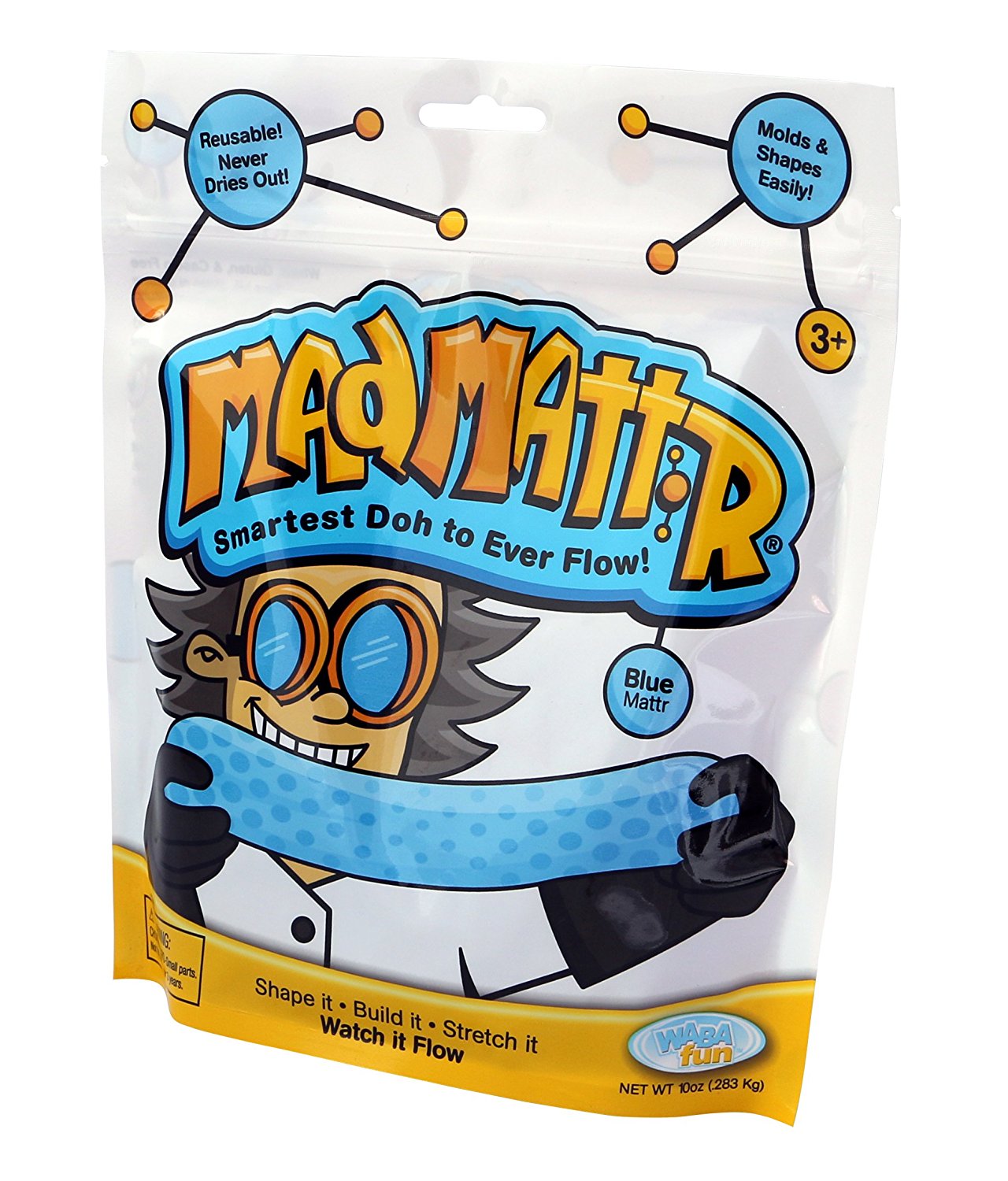 MAD MATTR 10 OZ CRAZY DOUGH: BLUE