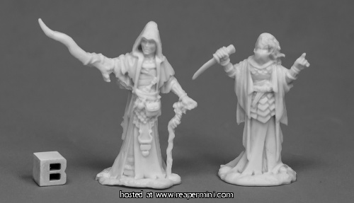 BONES MINIATURE CULTIST PRIESTS