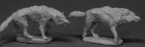 BONES MINIATURE DREAD WOLVES