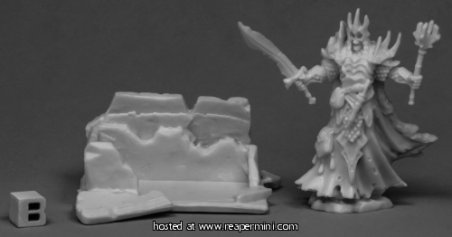 BONES MINIATURE DUST KING AND CRYPT