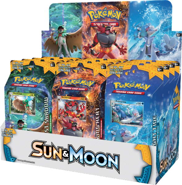 POKEMON S&M THEME DECKS