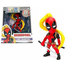 4" DEADPOOL LADY DEADLY METAL FIGURE