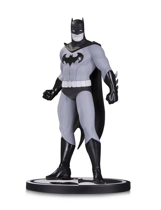 BATMAN BLACK & WHITE STATUE BATMAN BY AMANDA CONNER