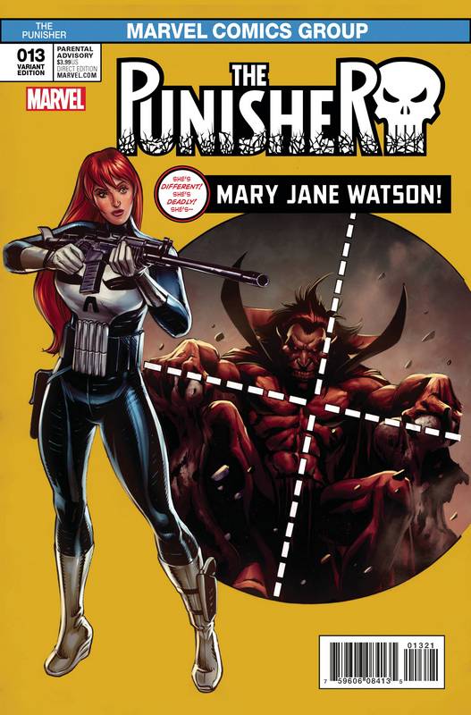PUNISHER #13 WILLIAMS MARY JANE VARIANT (MR)
