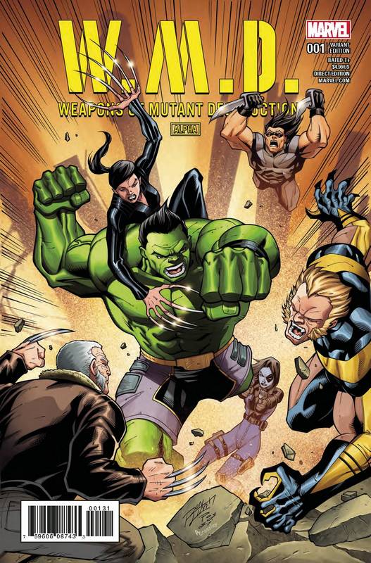WEAPONS OF MUTANT DESTRUCTION #1 LIM VARIANT