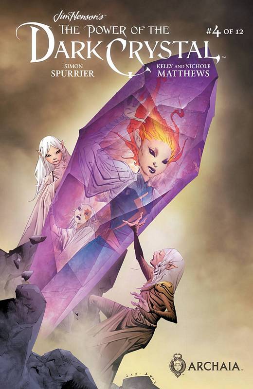 JIM HENSON POWER OF DARK CRYSTAL #4 (OF 12) FOC INCV LEE COL