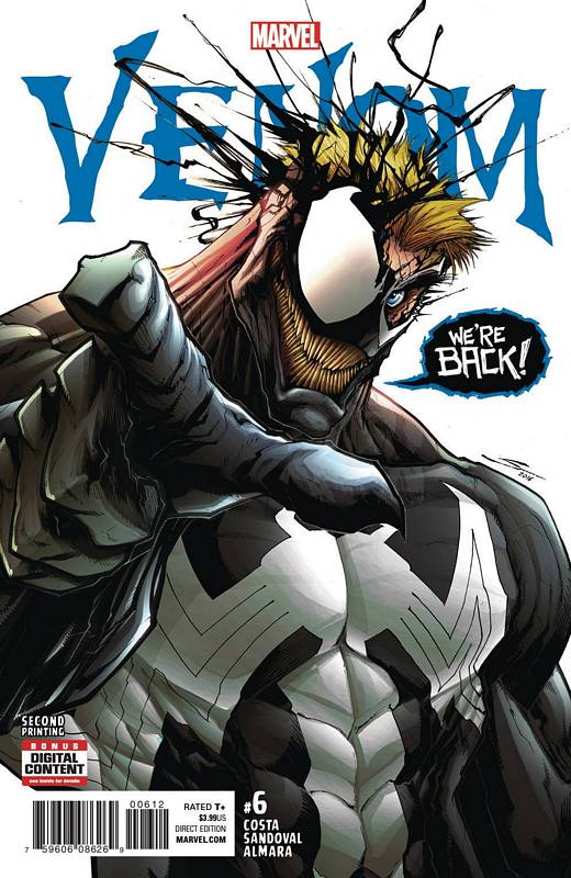 VENOM #6 2ND PTG SANDOVAL VARIANT