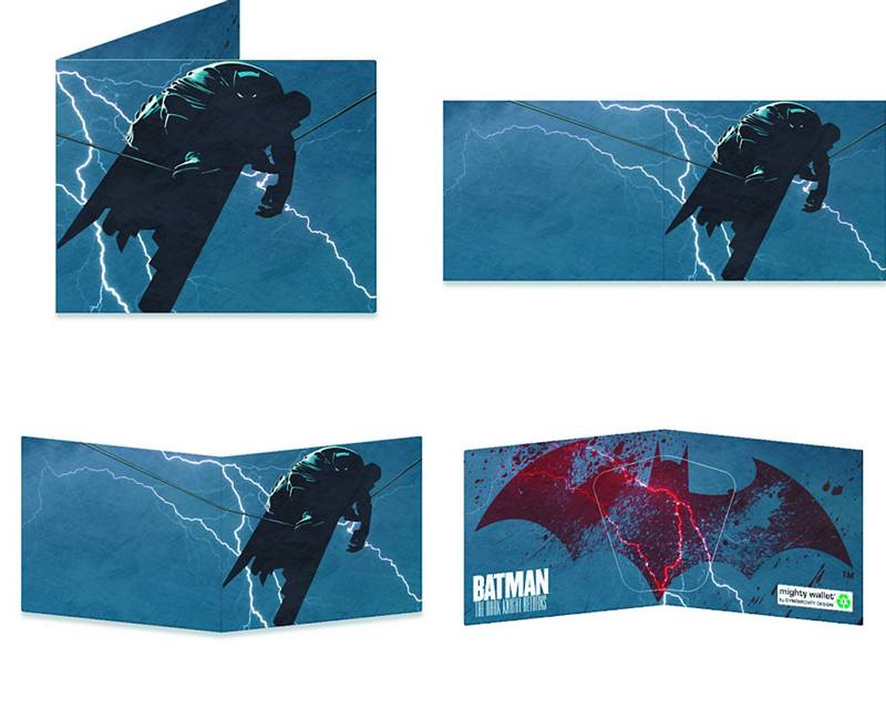 BATMAN DKR DARK KNIGHT STRIKES PX MIGHTY WALLET