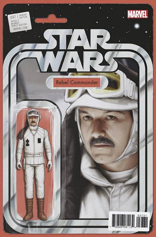 STAR WARS #37 CHRISTOPHER ACTION FIGURE VARIANT