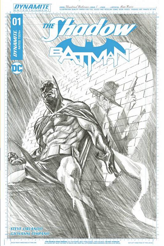 SHADOW BATMAN #1 CVR M 1:50 COPY ROSS VARIANT  SHADOW BATMAN #1 CVR M 1:50 COPY ROSS VARIANT