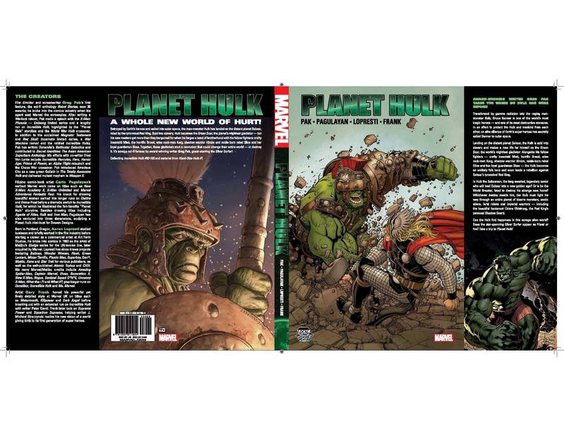 LCSD 2017 PLANET HULK HARDCOVER VARIANT