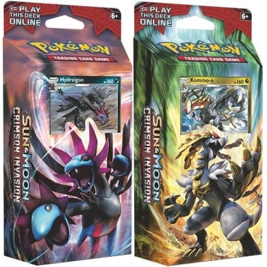 POKEMON CRIMSON INVASION THEME DECKS
