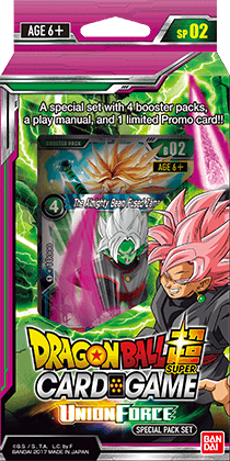 DRAGON BALL Z SUPER CG: UNION FORCE SPECIAL PACK SET