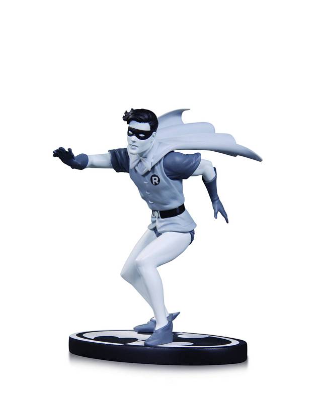 BATMAN BLACK & WHITE STATUE ROBIN BY INFANTINO
