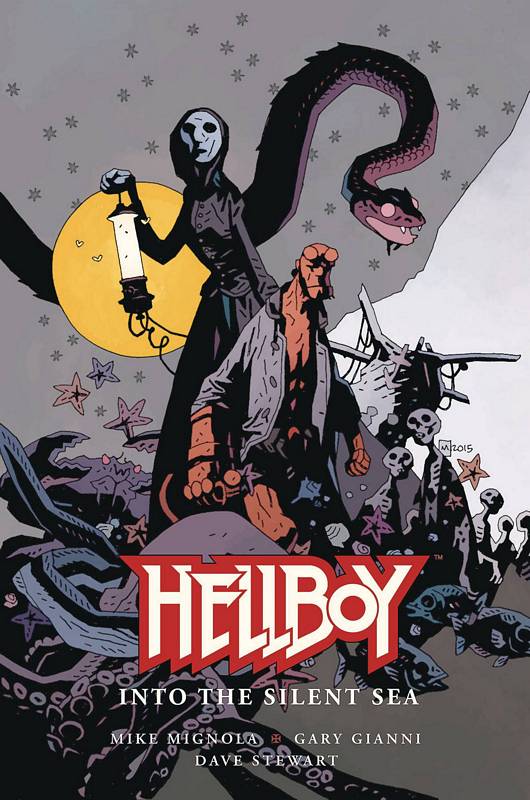 HELLBOY INTO THE SILENT SEA HARDCOVER