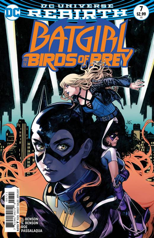 BATGIRL AND THE BIRDS OF PREY #7 VARIANT ED
