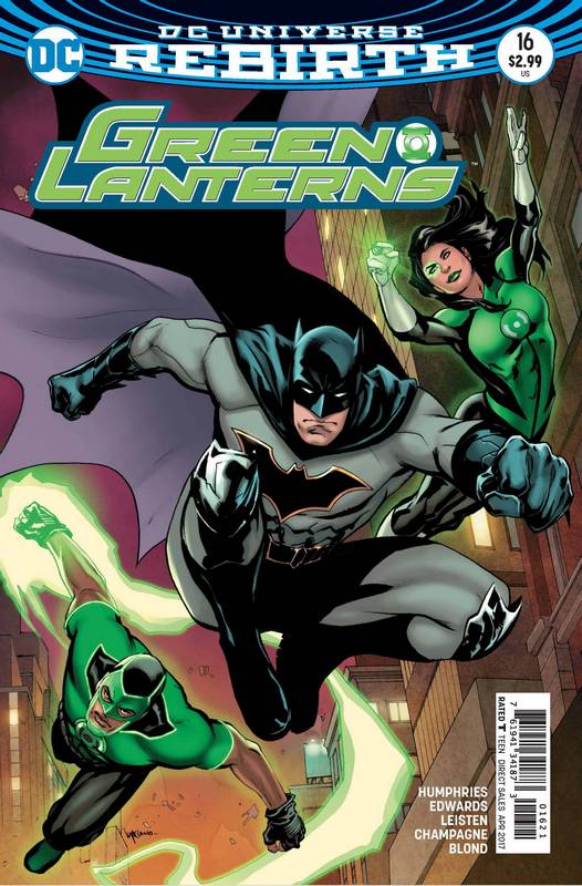 GREEN LANTERNS #16 VARIANT ED