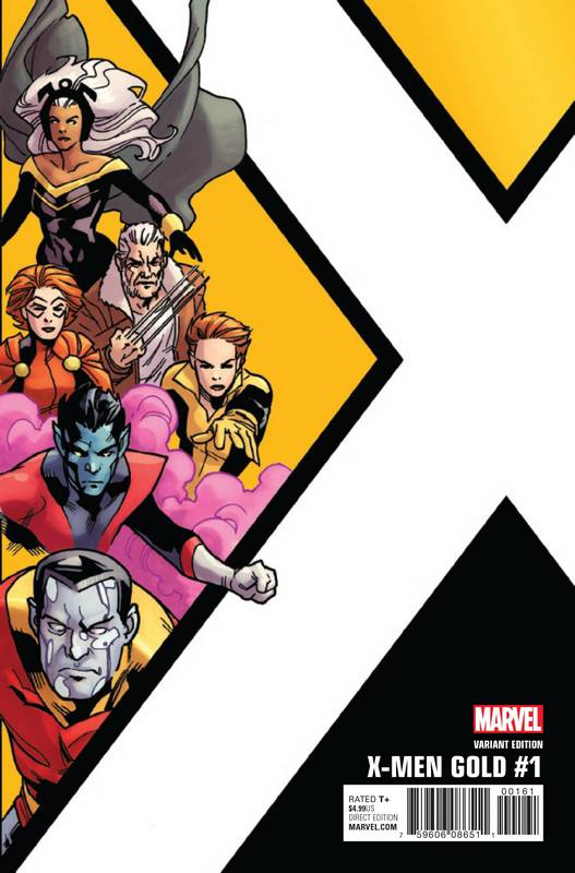 X-MEN GOLD #1 1:10 KIRK CORNER BOX VARIANT