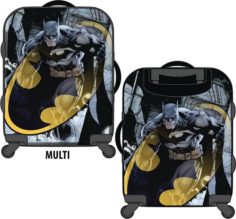 DC COMICS BATMAN HARDCASE ROLLING SUITCASE