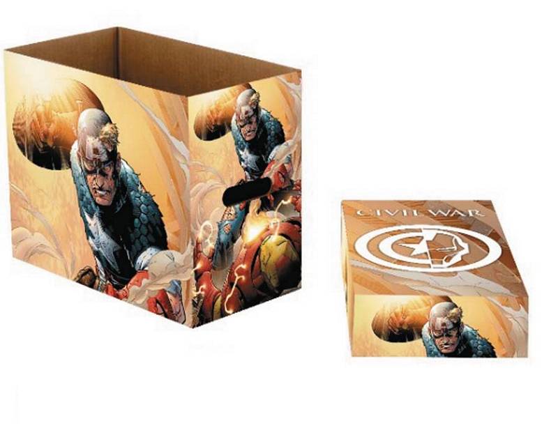 MARVEL CAPTAIN AMERICA BATTLE SHORT COMIC STORAGE BOX