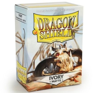 DRAGON SHIELD IVORY MATTE 100