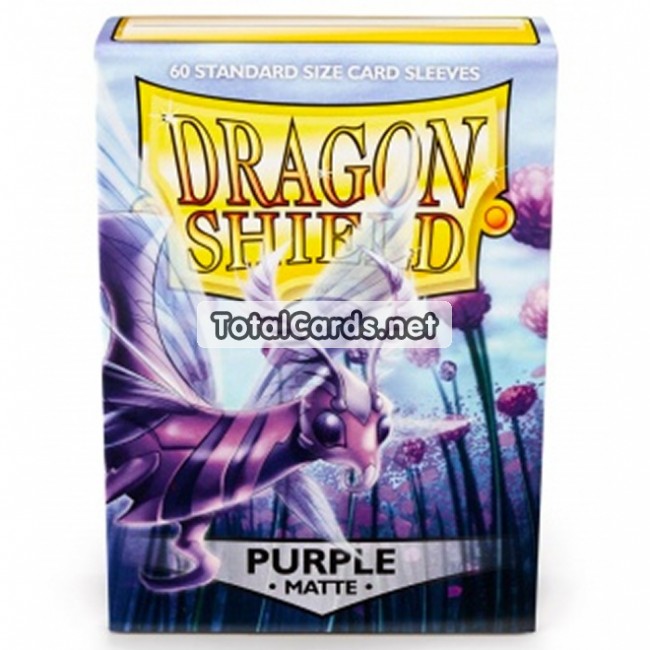 DRAGON SHIELD 60ct PURPLE MATTE