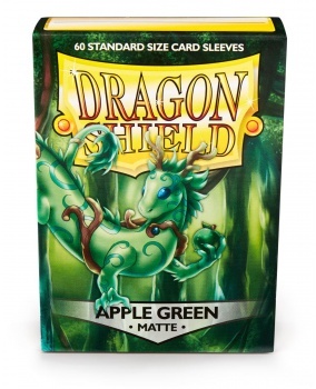 DRAGON SHIELD 60ct APPLE GREEN MATTE