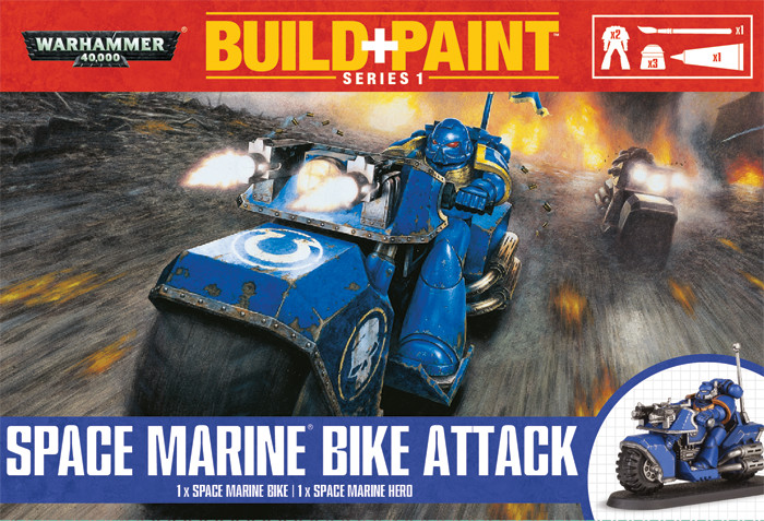 40K BFV BUILD & PAINT KIT SM ATTACK BIKE