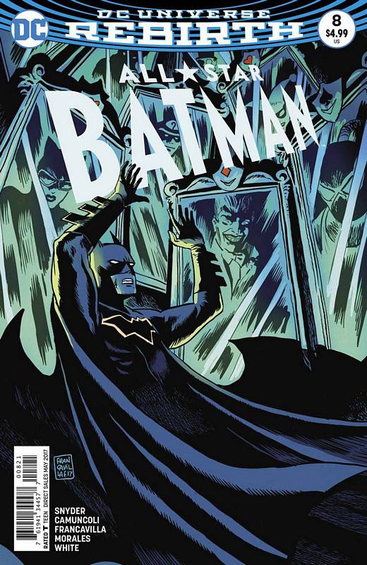 ALL STAR BATMAN #8 FRANCAVILLA VARIANT ED