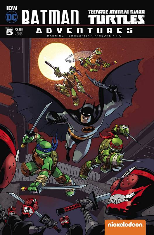 BATMAN TMNT ADVENTURES #5 (OF 6) SUBSCRIPTION VARIANT