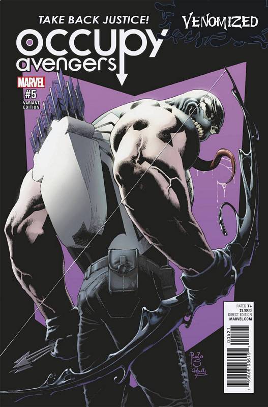 OCCUPY AVENGERS #5 SICHERA VENOMIZED VARIANT