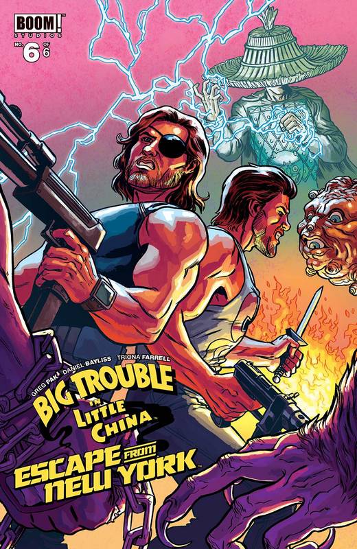 BIG TROUBLE LITTLE CHINA ESCAPE NEW YORK #6 SUBSCRIPTION BROWNE CVR