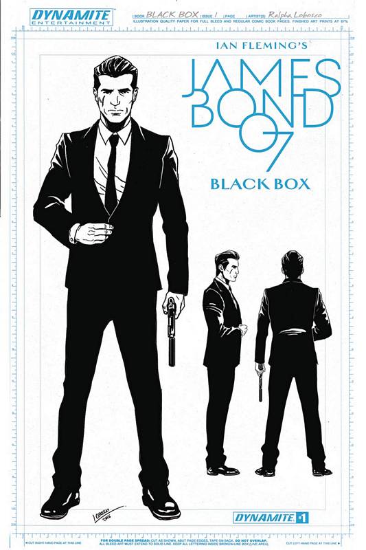 JAMES BOND #1 CVR F 1:10 LOBOSCO DESIGN VARIANT