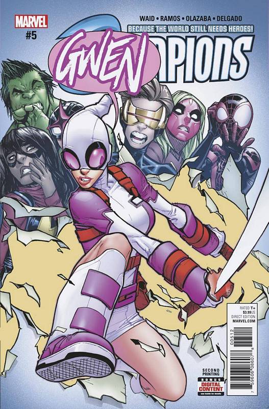 CHAMPIONS #5 2ND PTG RAMOS VARIANT