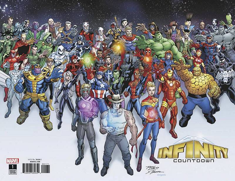 INFINITY COUNTDOWN #1 (OF 5) LIM WRAPAROUND VARIANT LEG