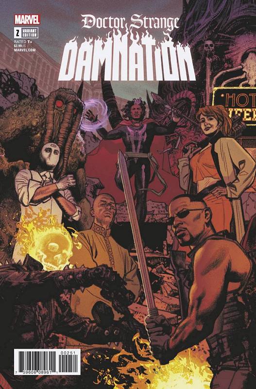 DOCTOR STRANGE DAMNATION #2 (OF 4) SMALLWOOD CONNECTING VARIANT LEG