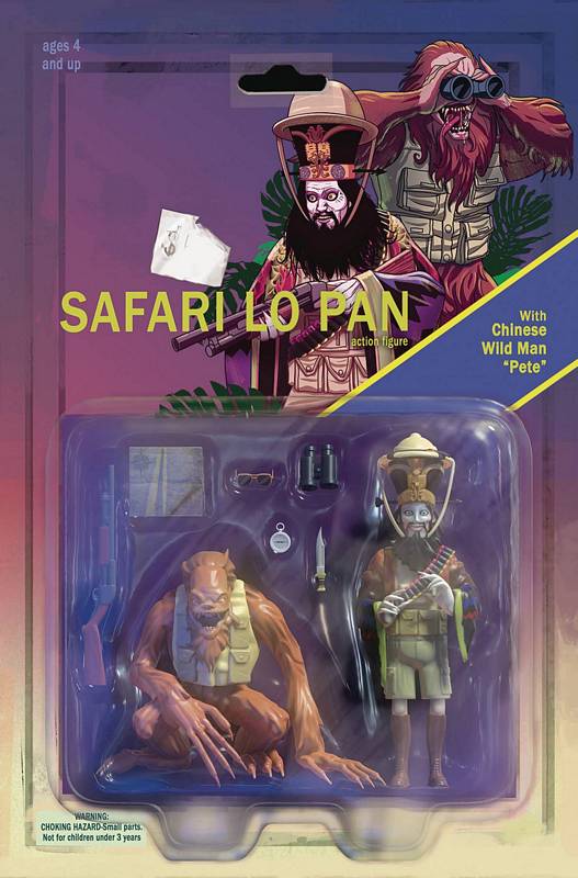 BIG TROUBLE IN LITTLE CHINA OLD MAN JACK #7 SUBSCRIPTION ACTION FIG VARIANT