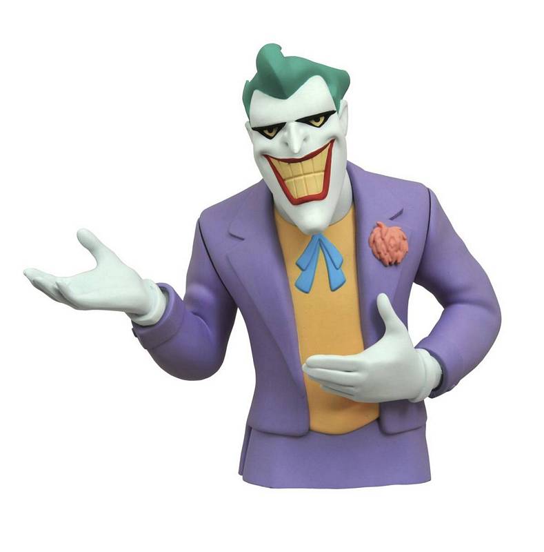 BATMAN ANIMATED SERIES JOKER BUST BANK