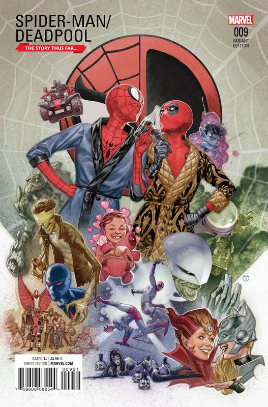 SPIDER-MAN DEADPOOL #9 STORY THUS FAR VARIANT