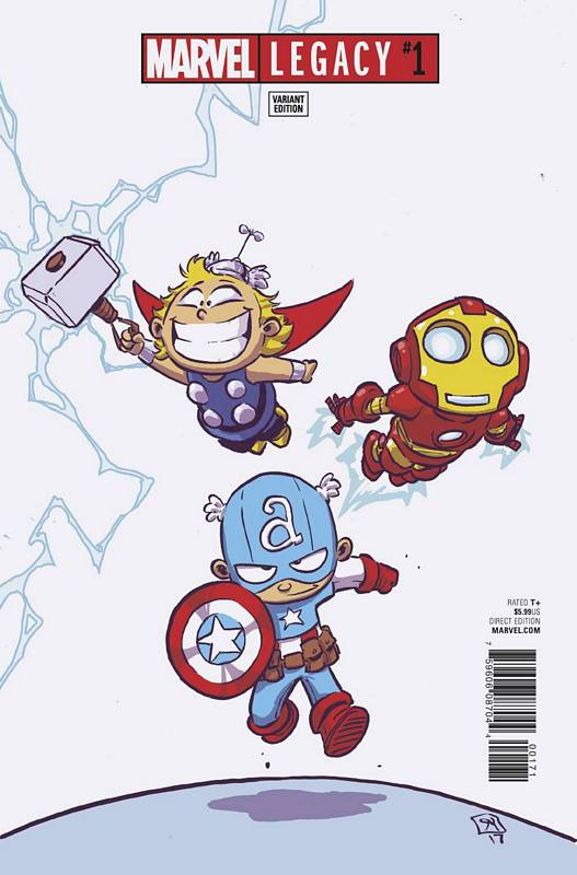 MARVEL LEGACY #1 YOUNG VARIANT