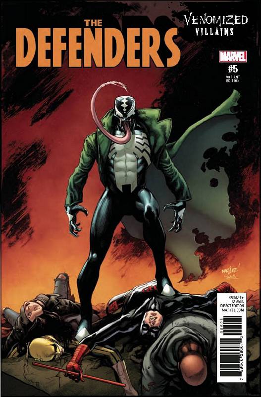 DEFENDERS #5 VENOMIZED DIAMONDBACK VARIANT