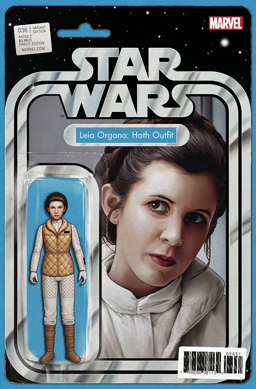 STAR WARS #36 CHRISTOPHER ACTION FIGURE VARIANT